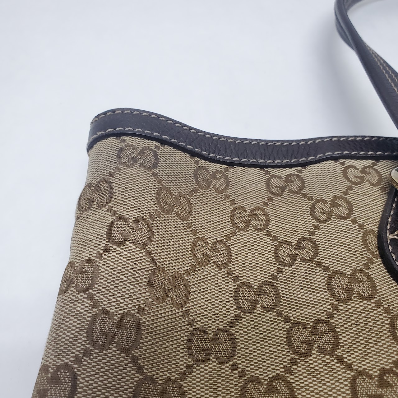 Gucci Monogram Canvas Tote