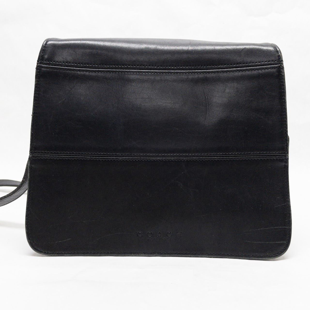 Coach Black Leather Crossbody Bag