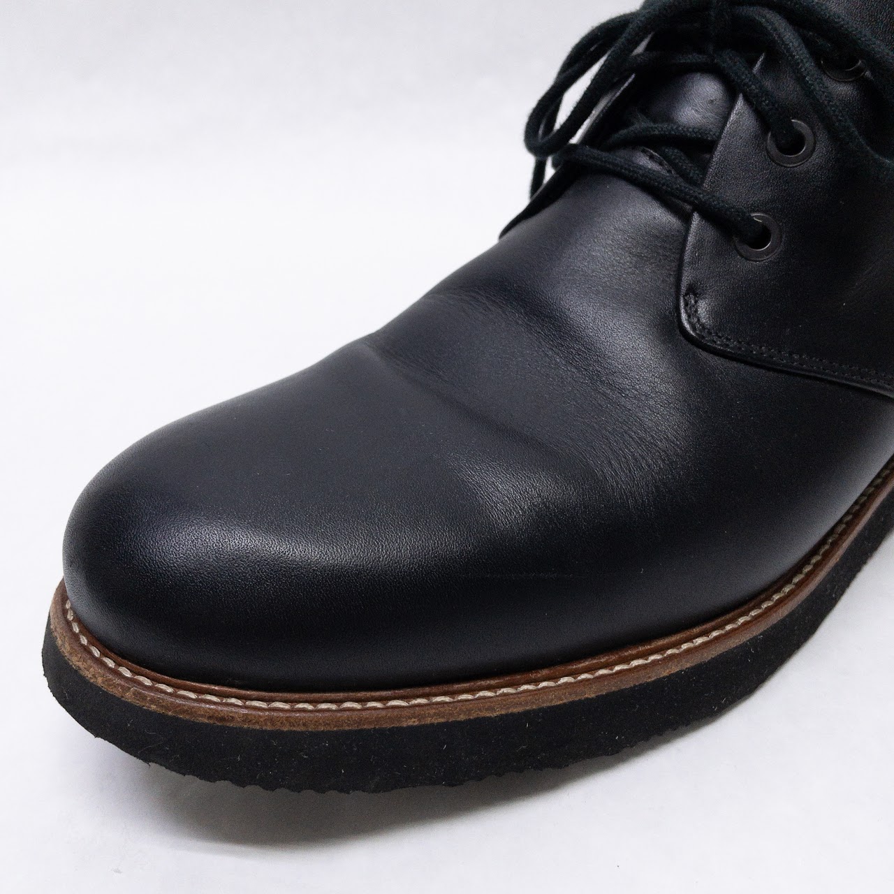 Samuel Hubbard Black Leather Ankle Boots