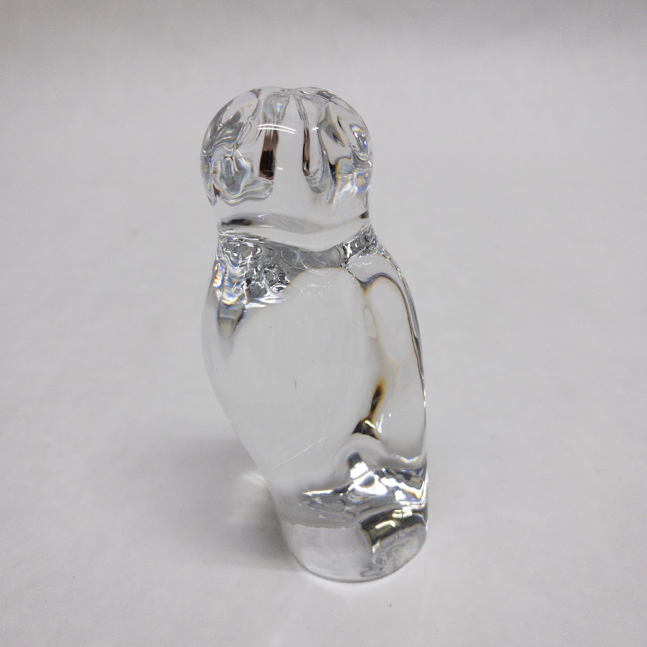 Baccarat Crystal Owl Figurine