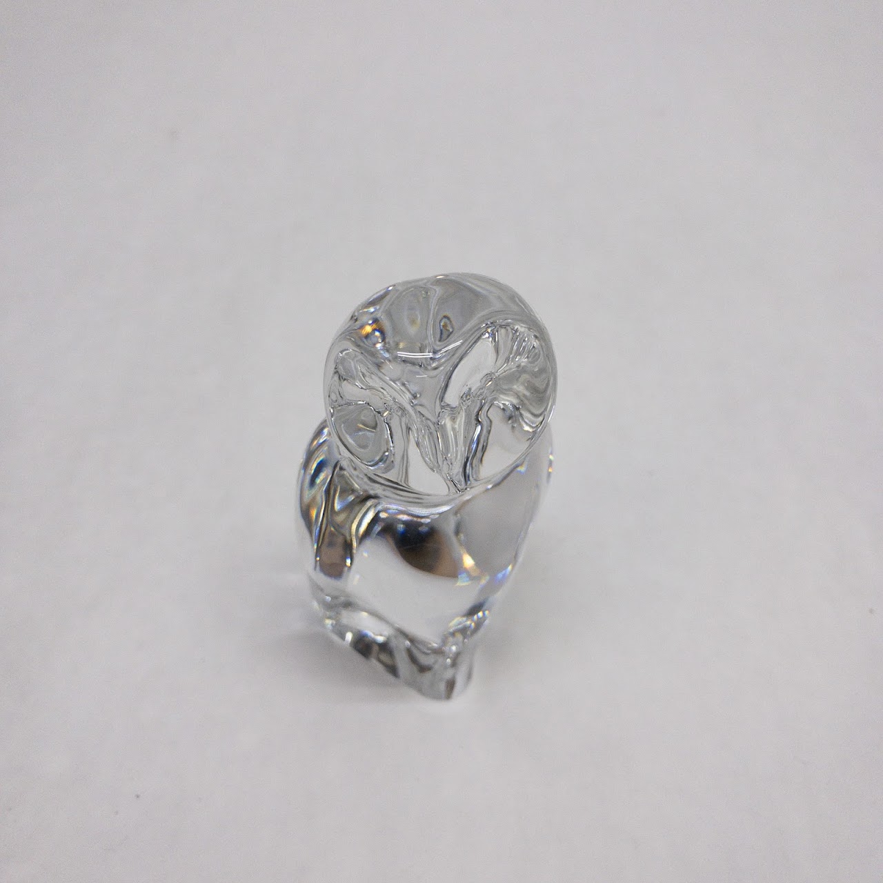 baccarat crystal owl figurine