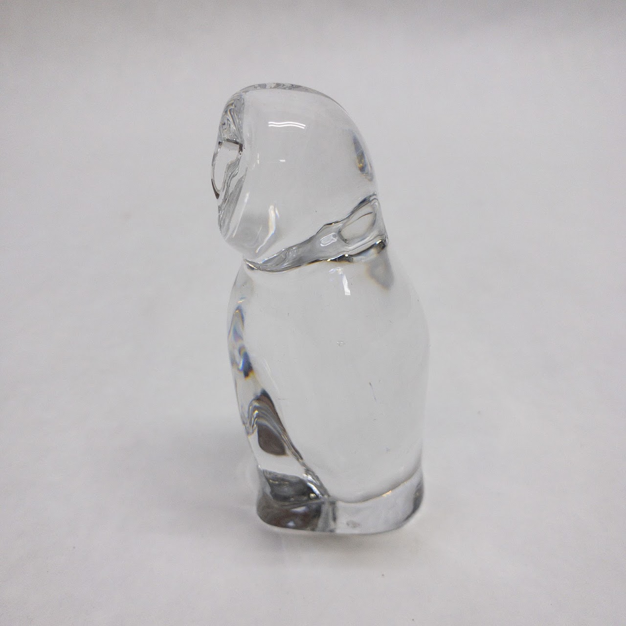 Baccarat Crystal Owl Figurine