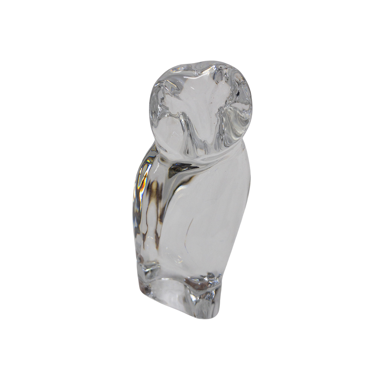 baccarat crystal owl figurine