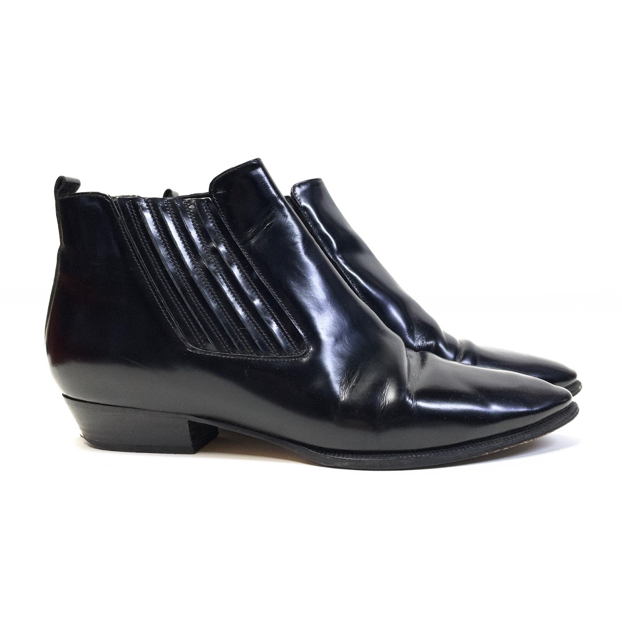 Isabel Marant Patent Leather Ankle Boots