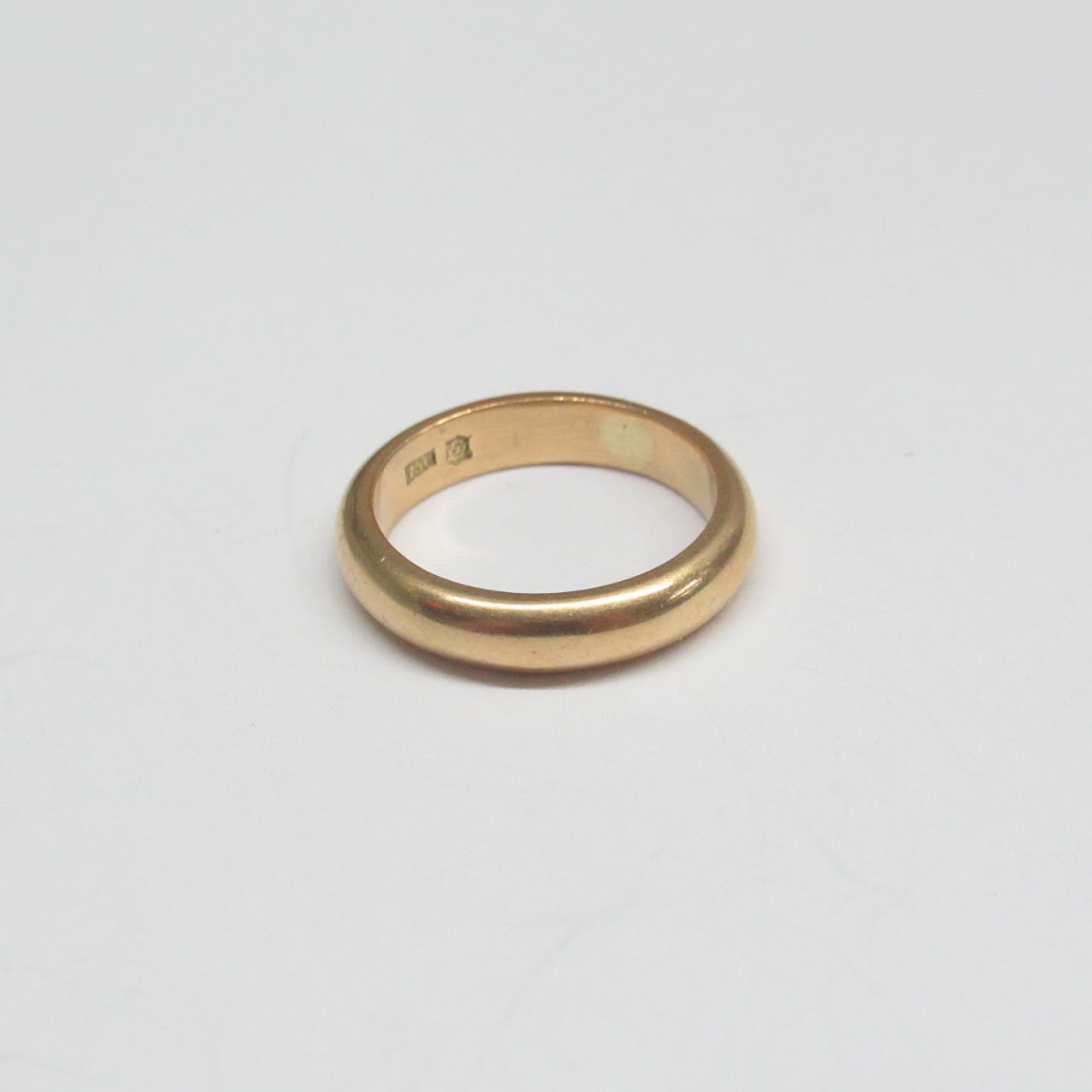 18K Gold Band Ring