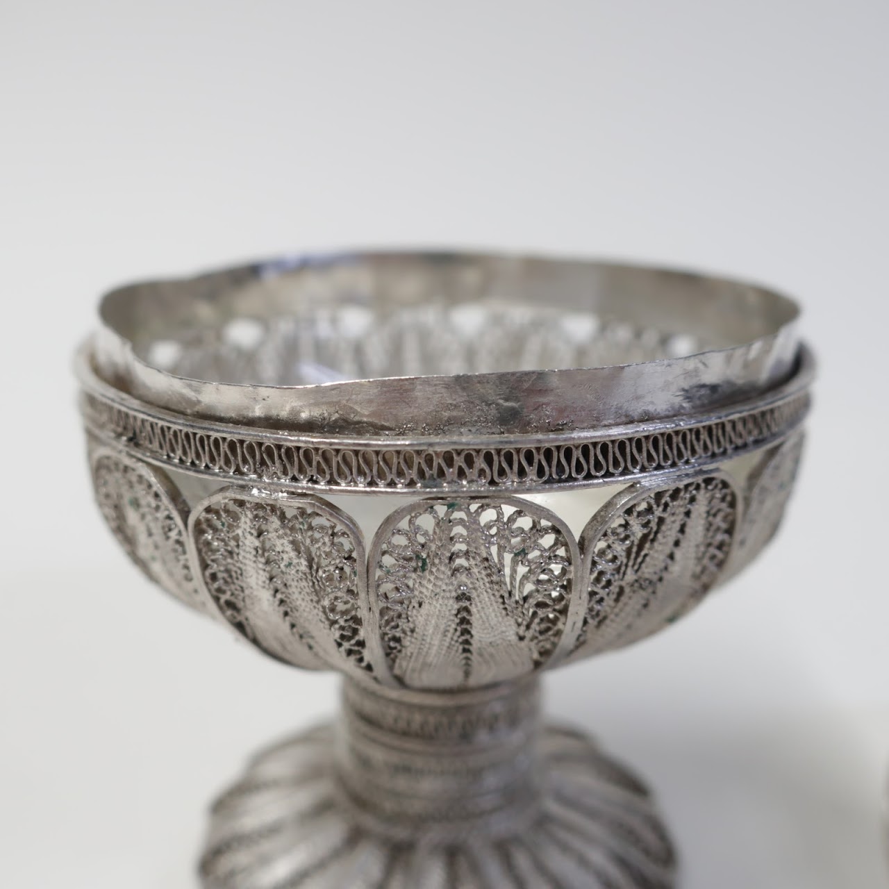 Sterling Silver Condiment Server