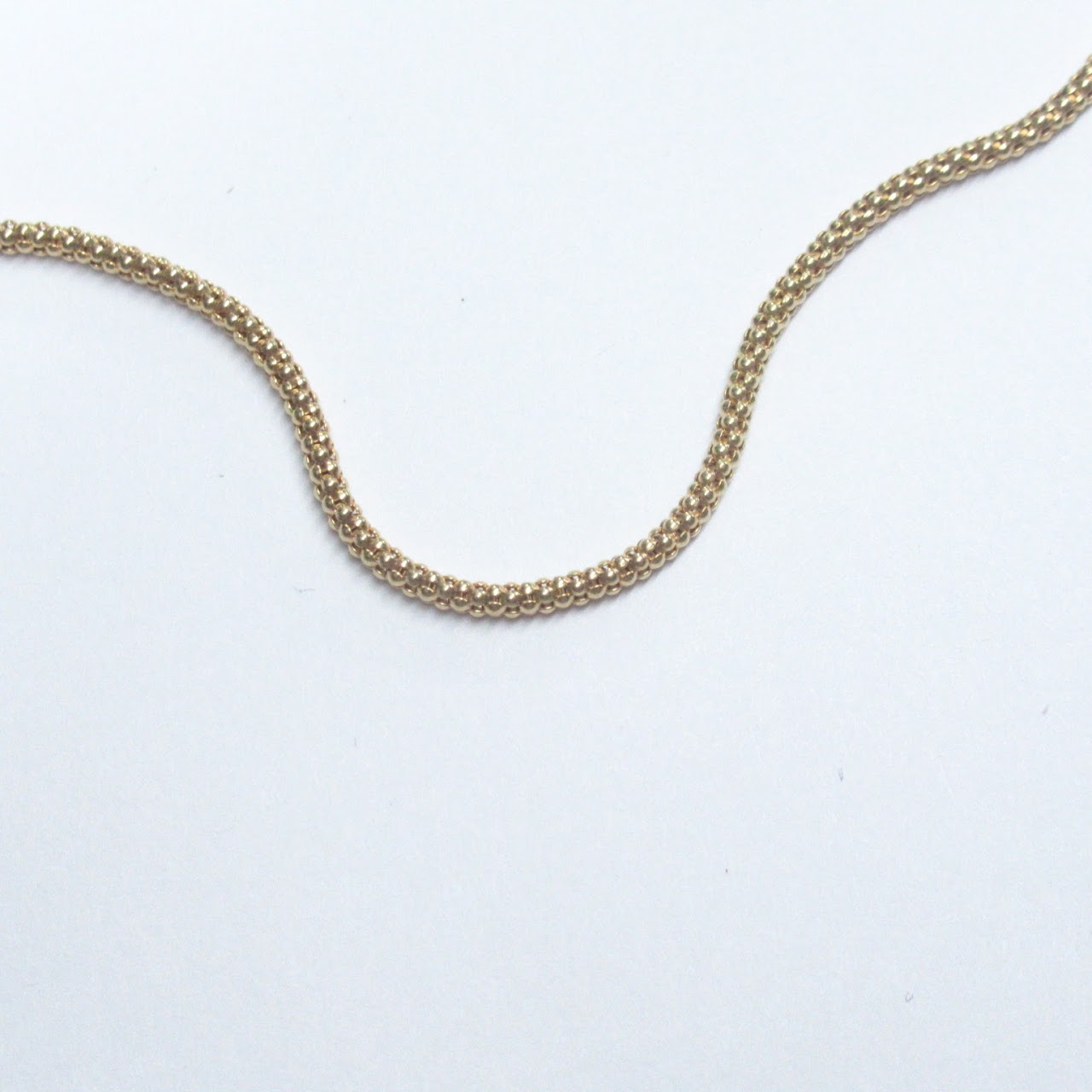 14K Gold Braided Chain