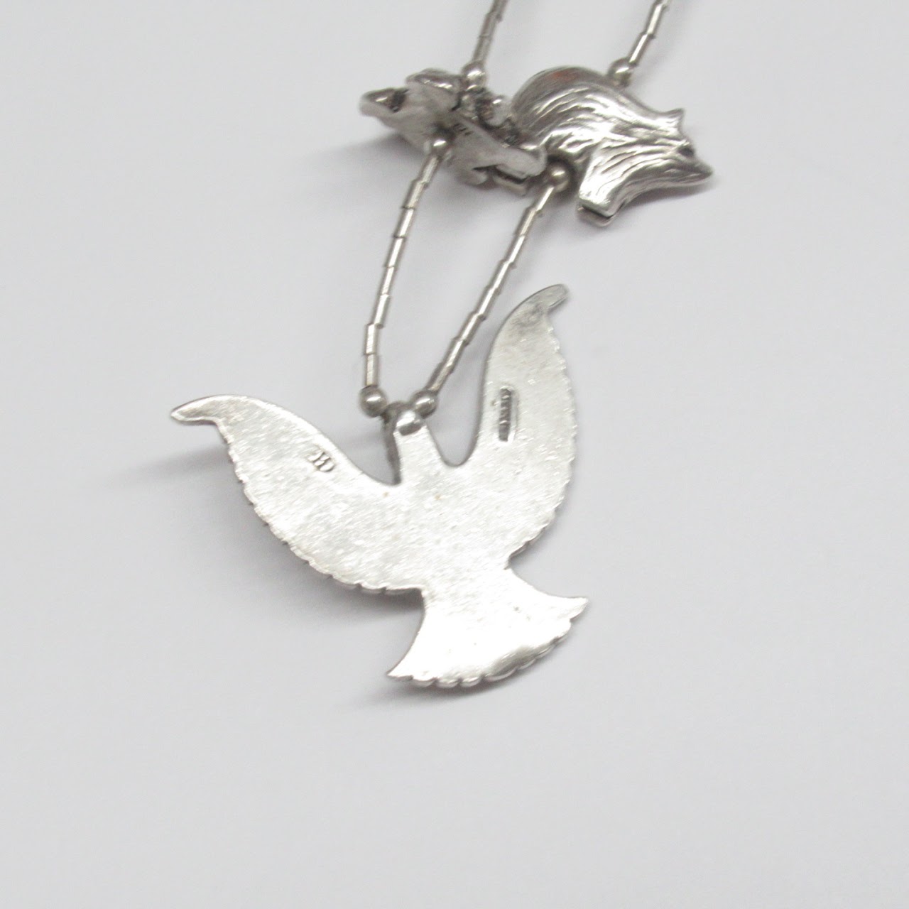 Sterling Silver Animal Charm Necklace