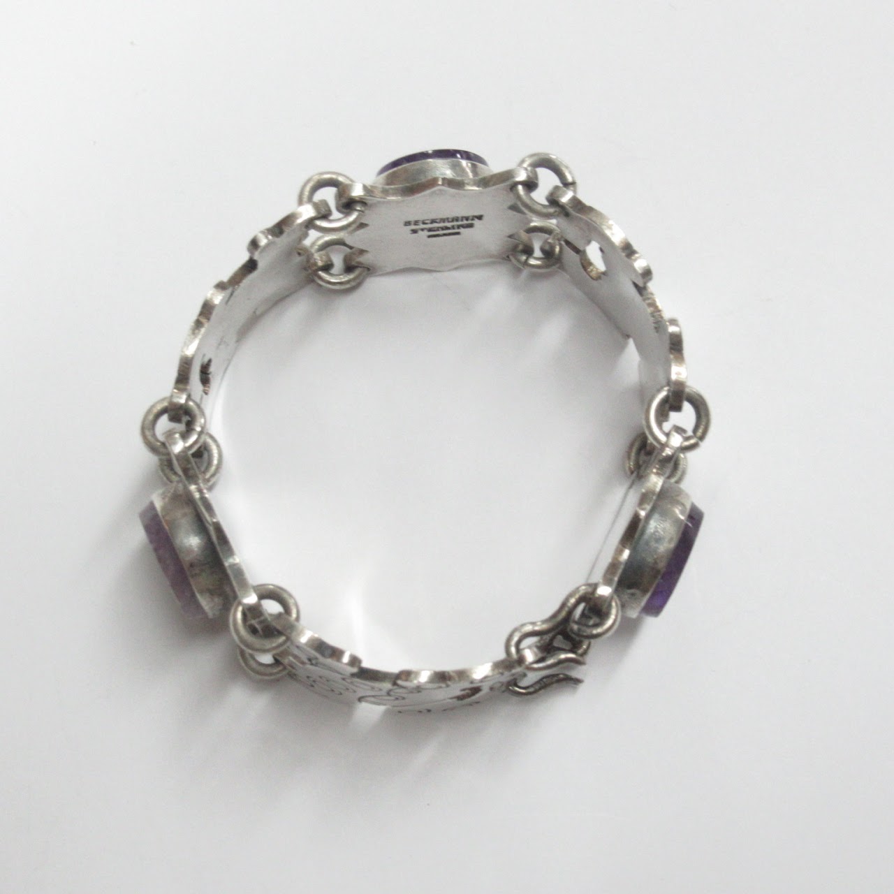 Sterling Silver & Amethyst Carmen Beckmann Bracelet