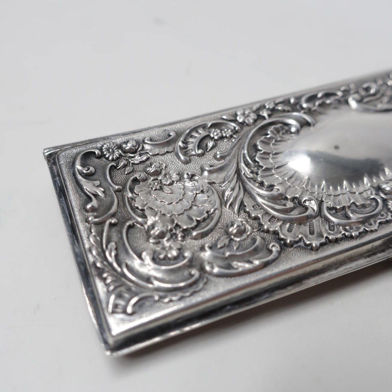 Sterling Silver Case with Parchment Paper