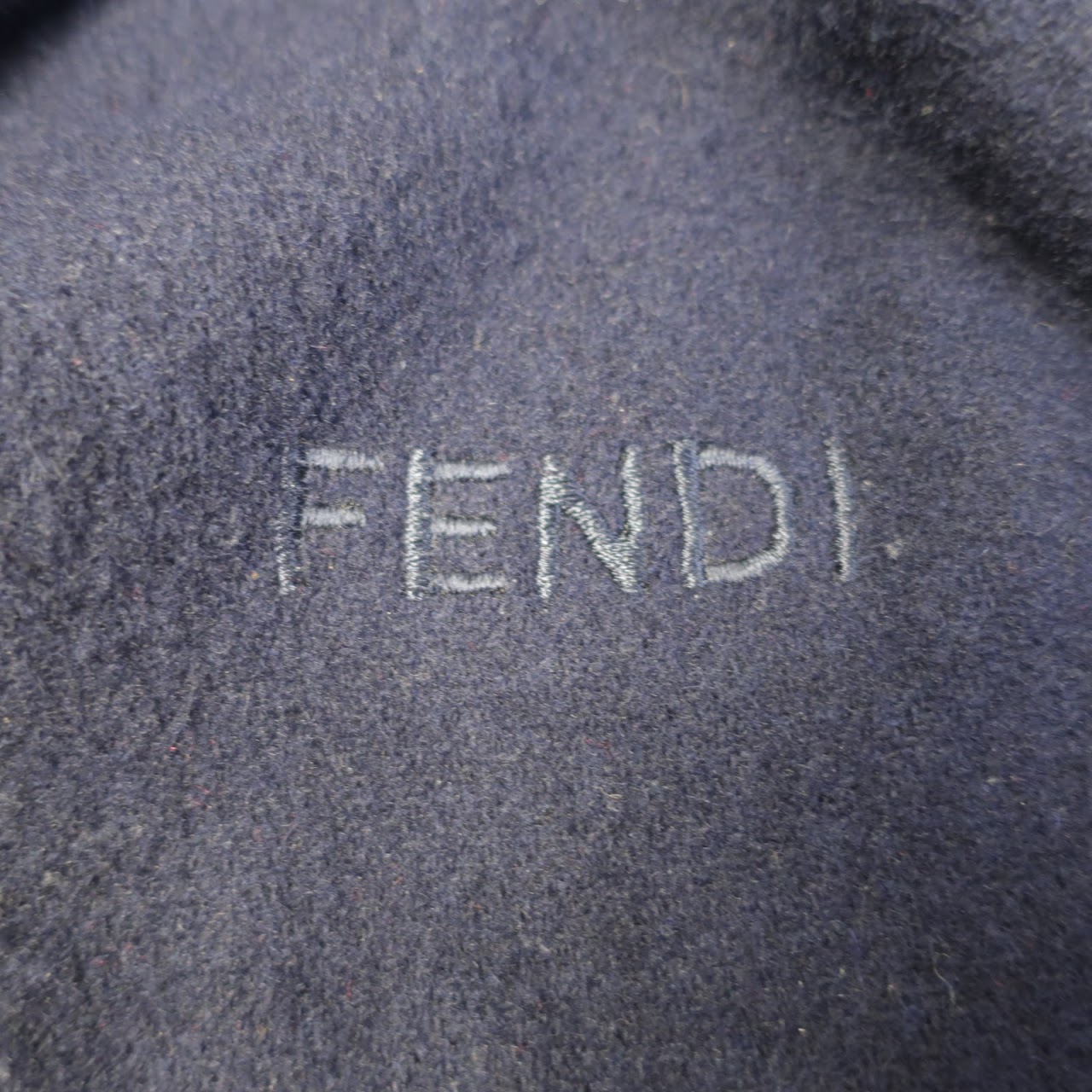 Fendi Silk and Wool Scarf