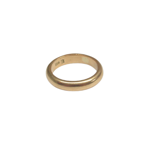 18K Gold Band Ring