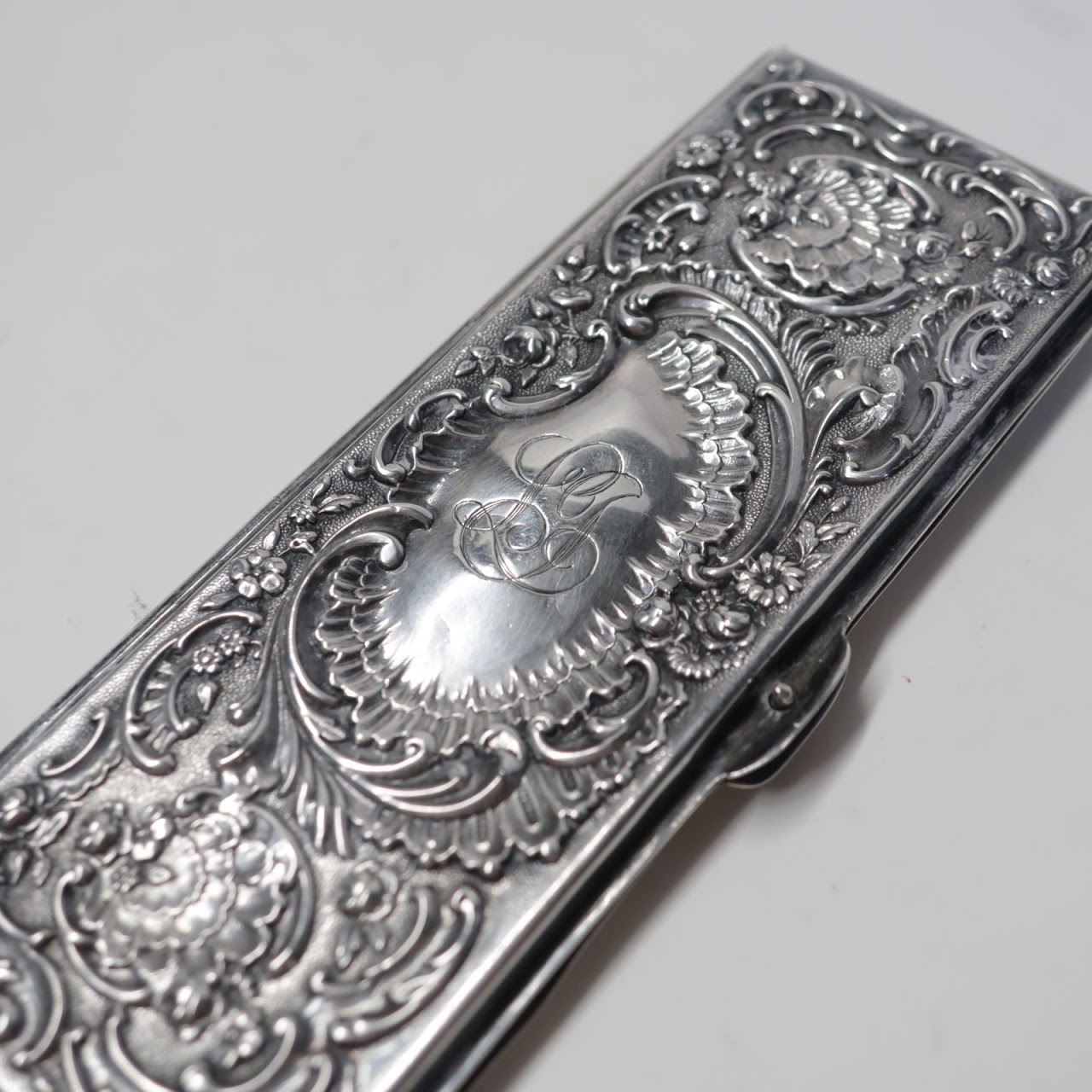 Sterling Silver Case with Parchment Paper