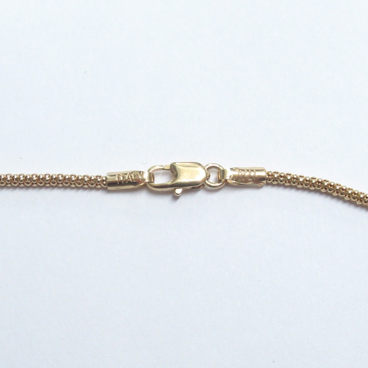 14K Gold Braided Chain