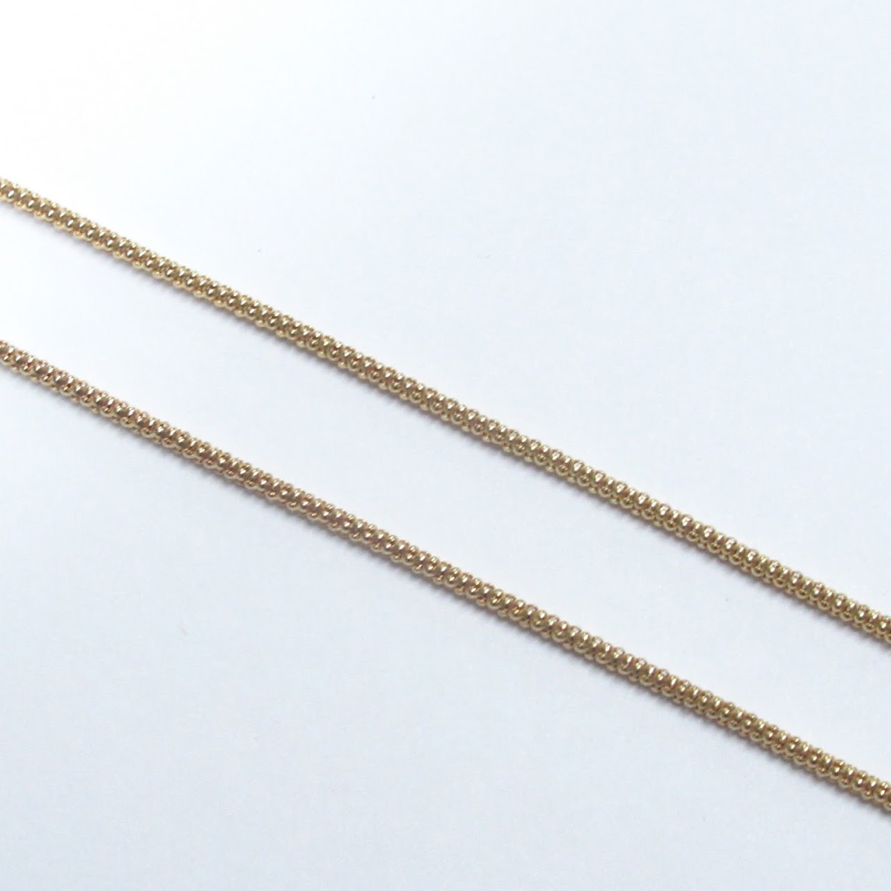 14K Gold Braided Chain