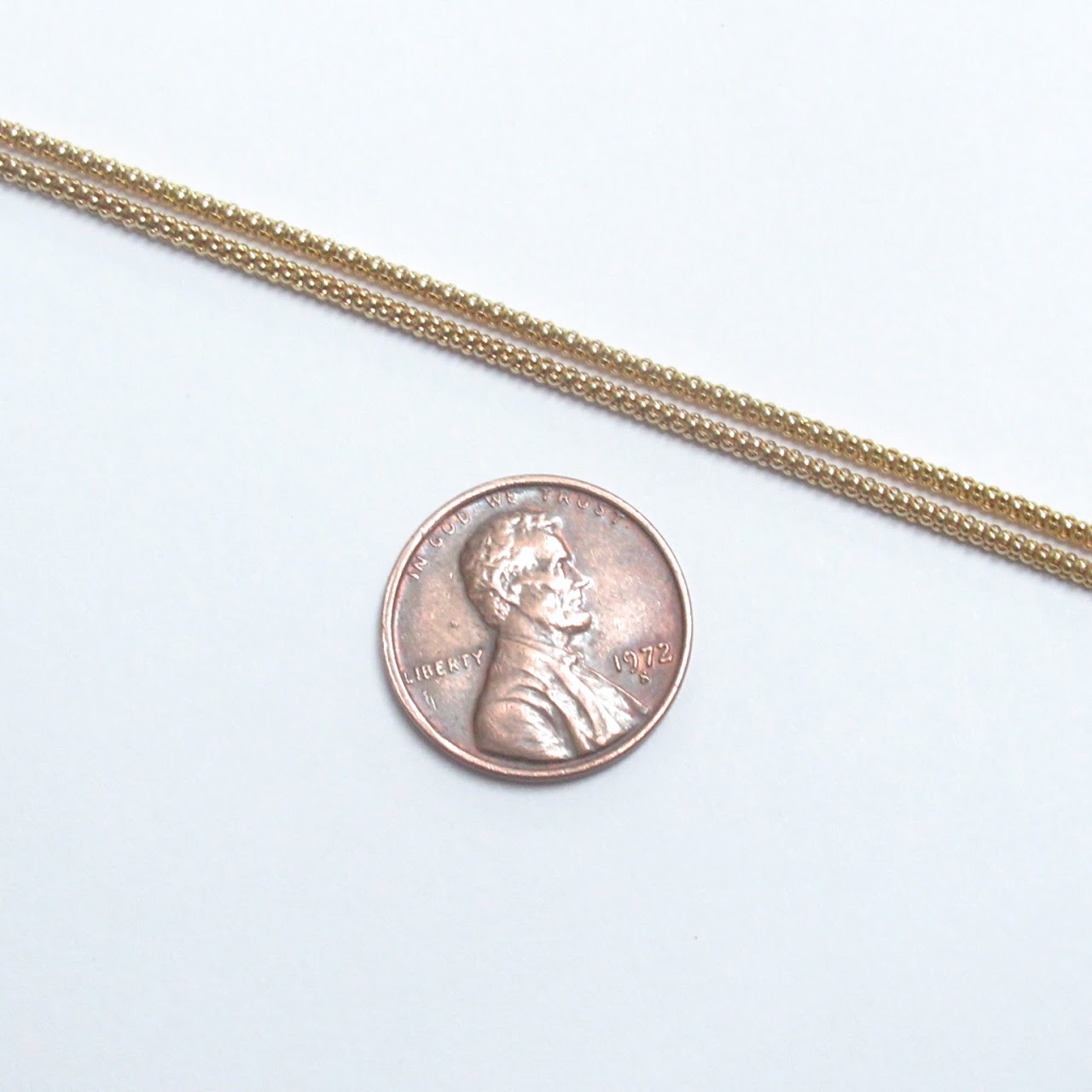 14K Gold Braided Chain