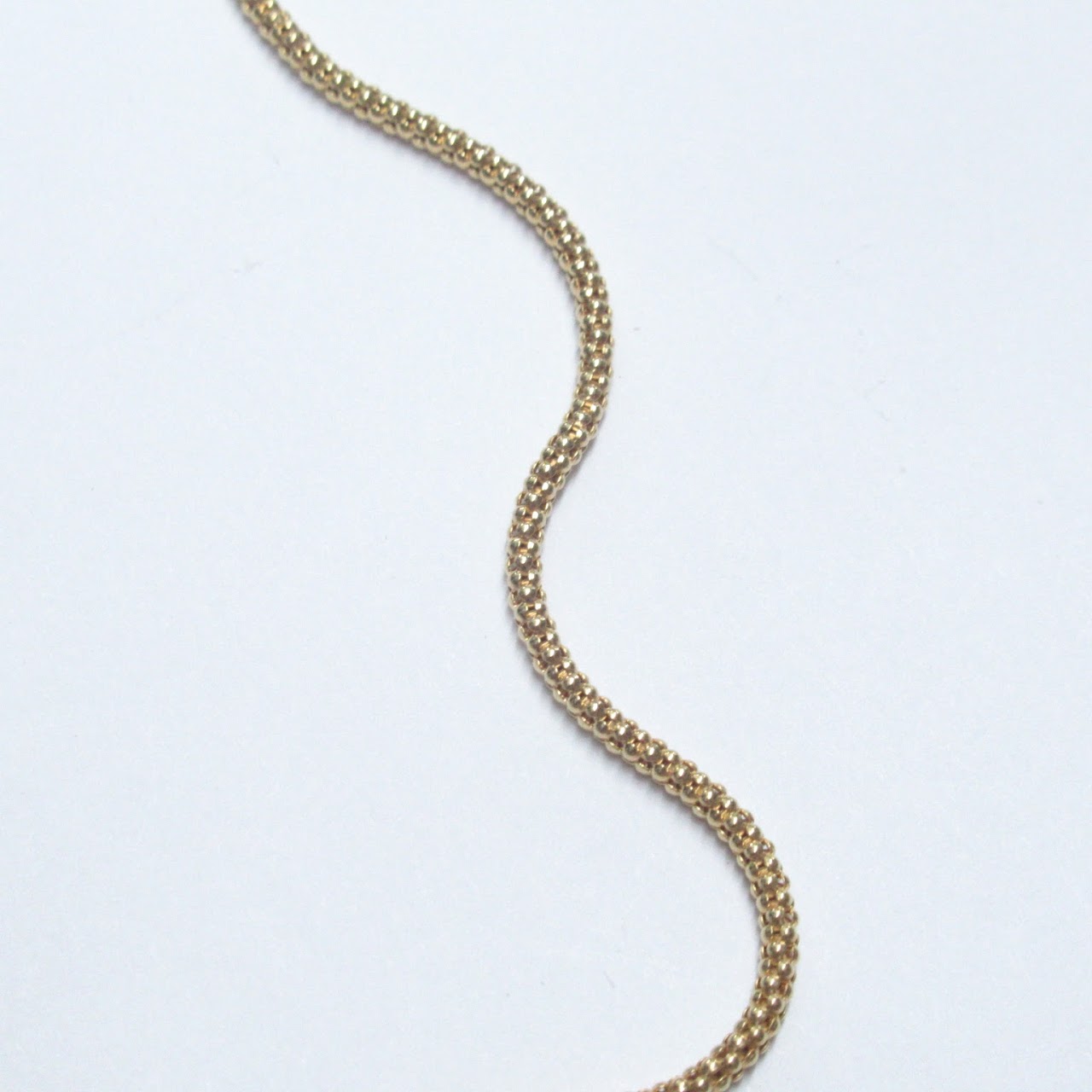 14K Gold Braided Chain