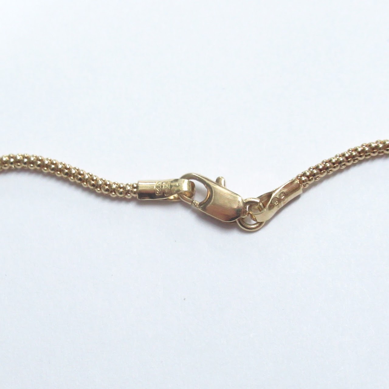 14K Gold Braided Chain