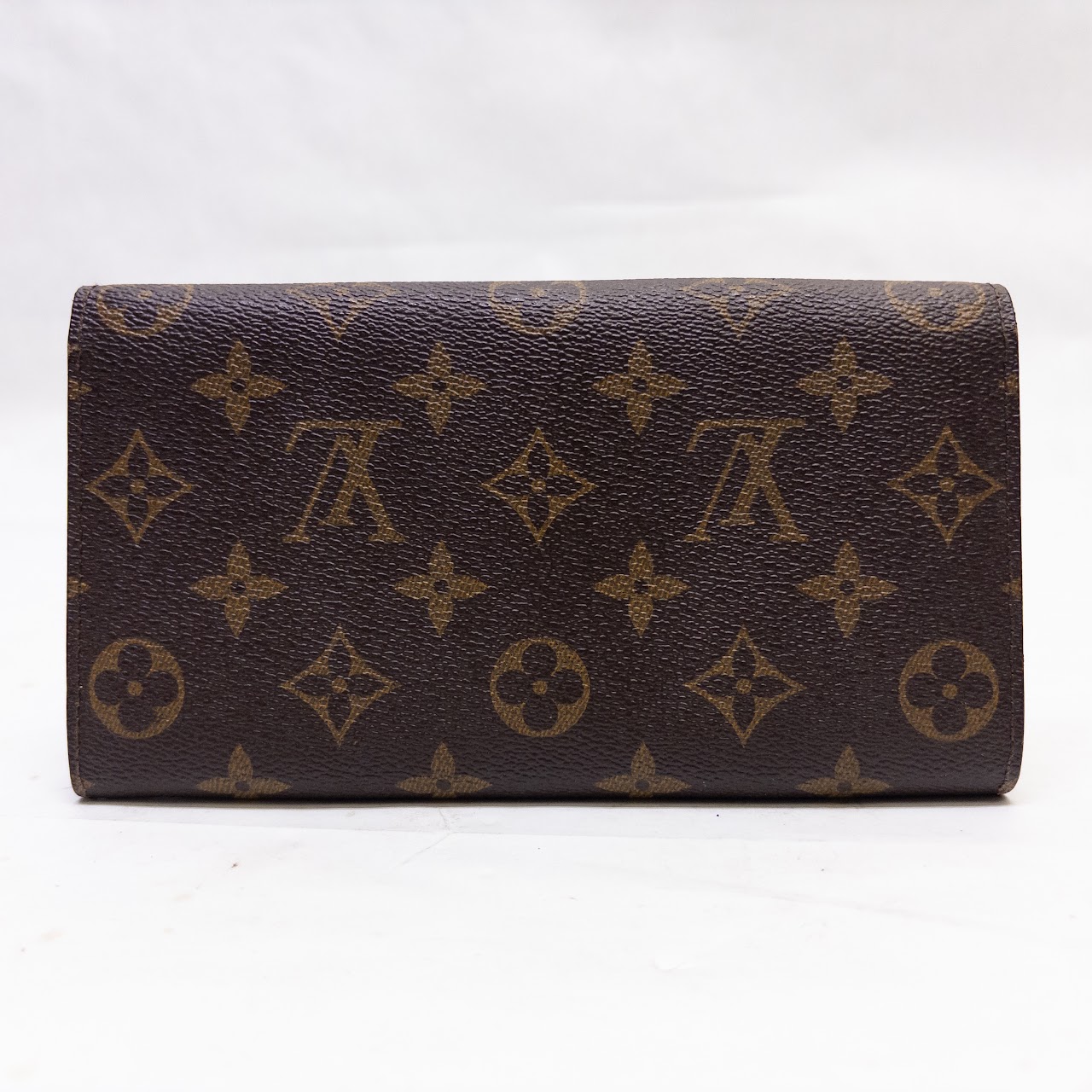 Louis Vuitton Vintage Porte Tresor Button Monogram Wallet