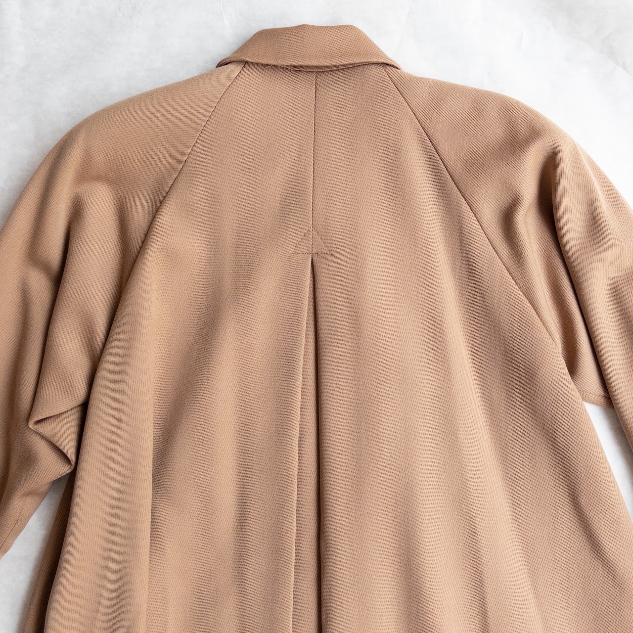 Christian Dior Wool Gabardine Swing Coat