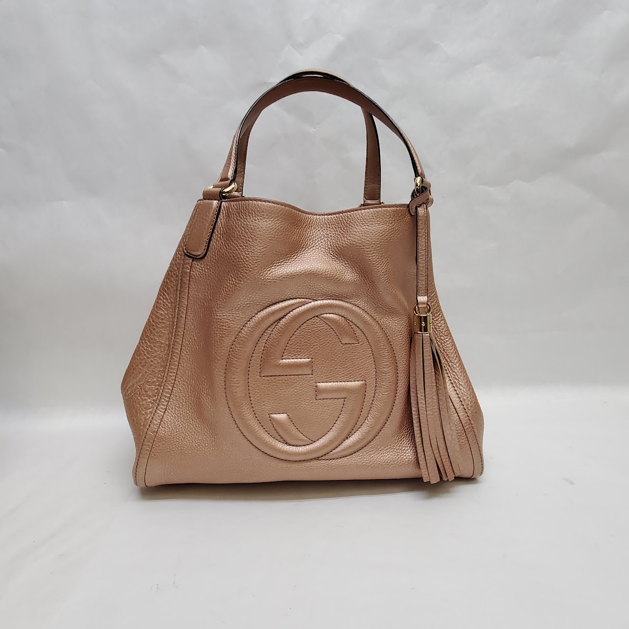 Gucci Soho Metallic Shoulder Bag