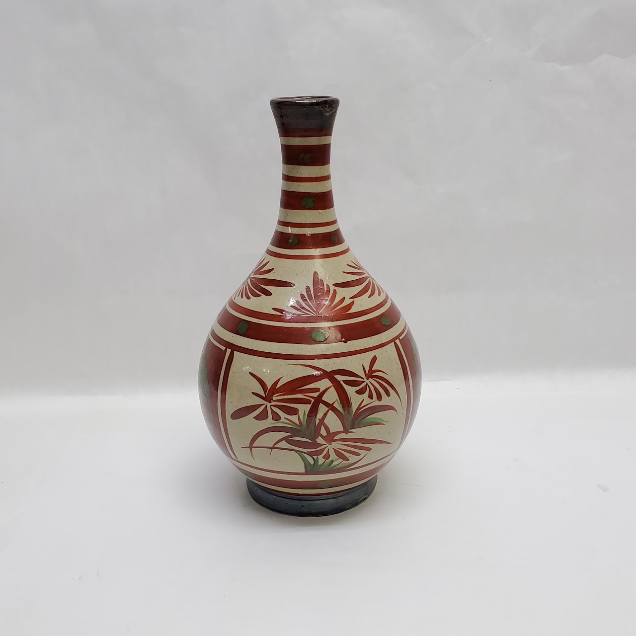 Okinawa Tsuboya Pottery Decorative vase