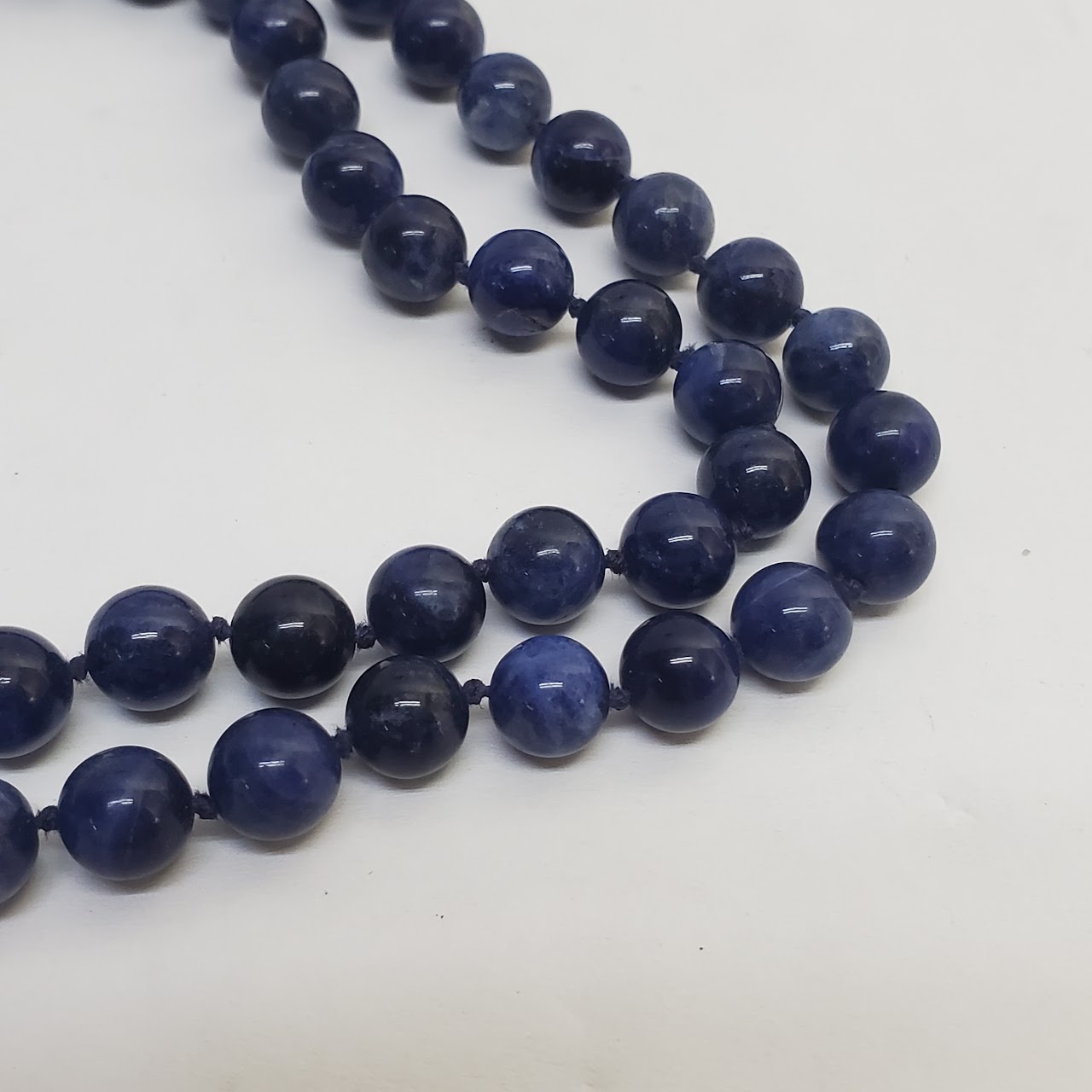 Lapis Lazuli Double Strand Necklace