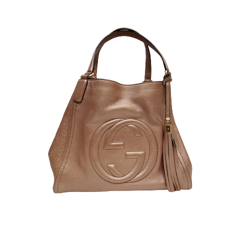 Gucci Soho Metallic Shoulder Bag