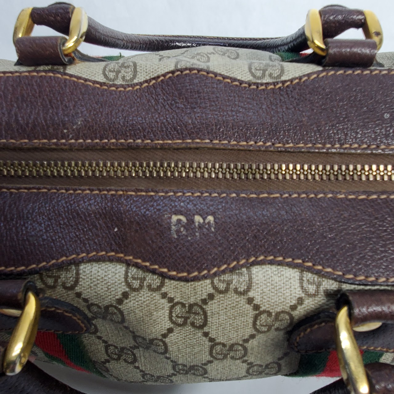 Gucci Vintage GG Monogram Satchel