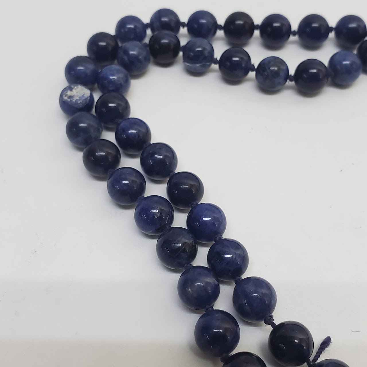 Lapis Lazuli Double Strand Necklace