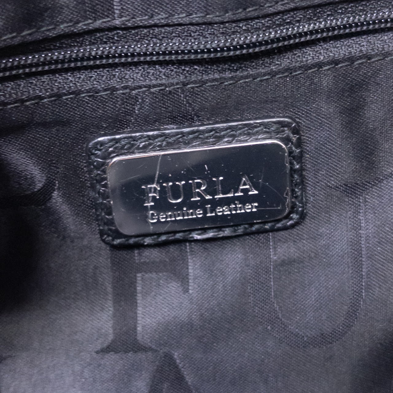 Furla Pebble Leather Shoulder Bag