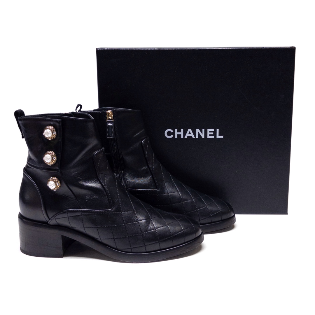 Chanel Rev Short Boots