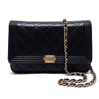 Chanel Boy Chain Wallet/Clutch