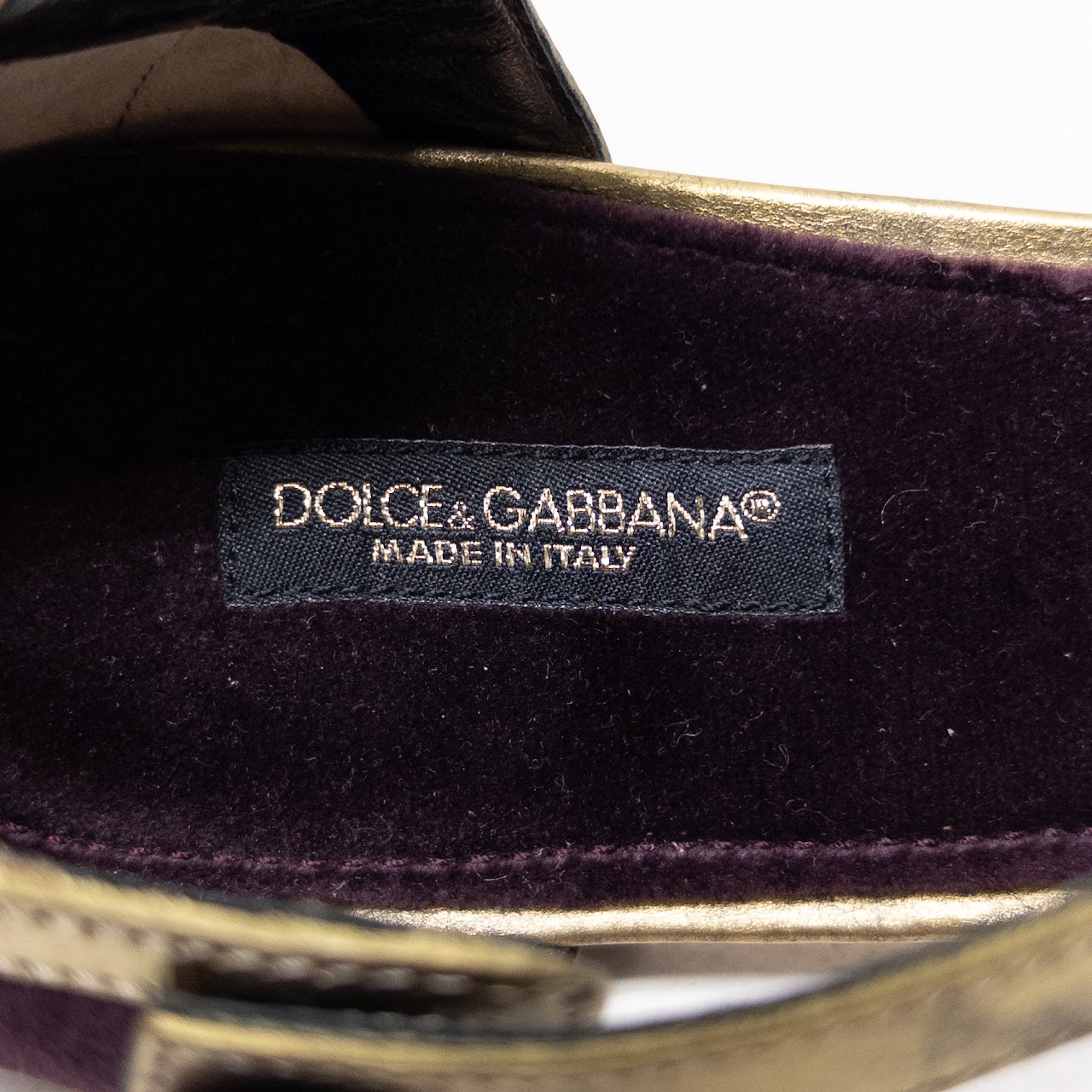 Dolce and Gabbana Royal Flats As Is