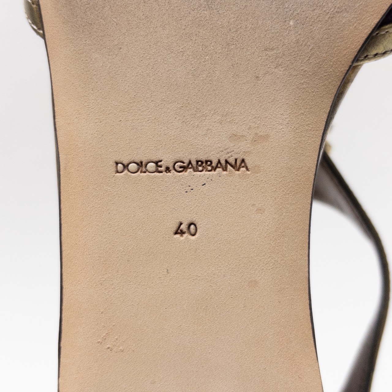 Dolce and Gabbana Royal Flats As Is