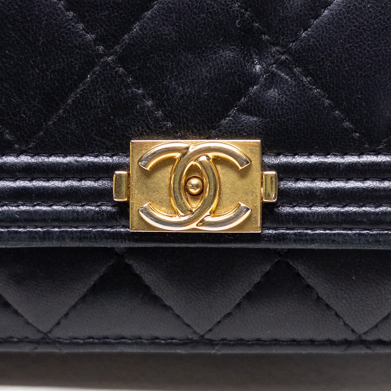 Chanel Boy Chain Wallet/Clutch