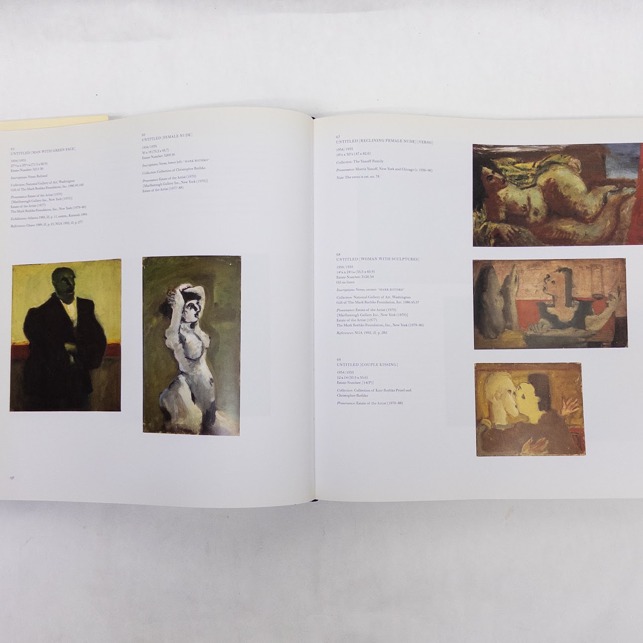 David Anfam, 'Mark Rothko The Works On Canvas' Catalogue  Raisonne