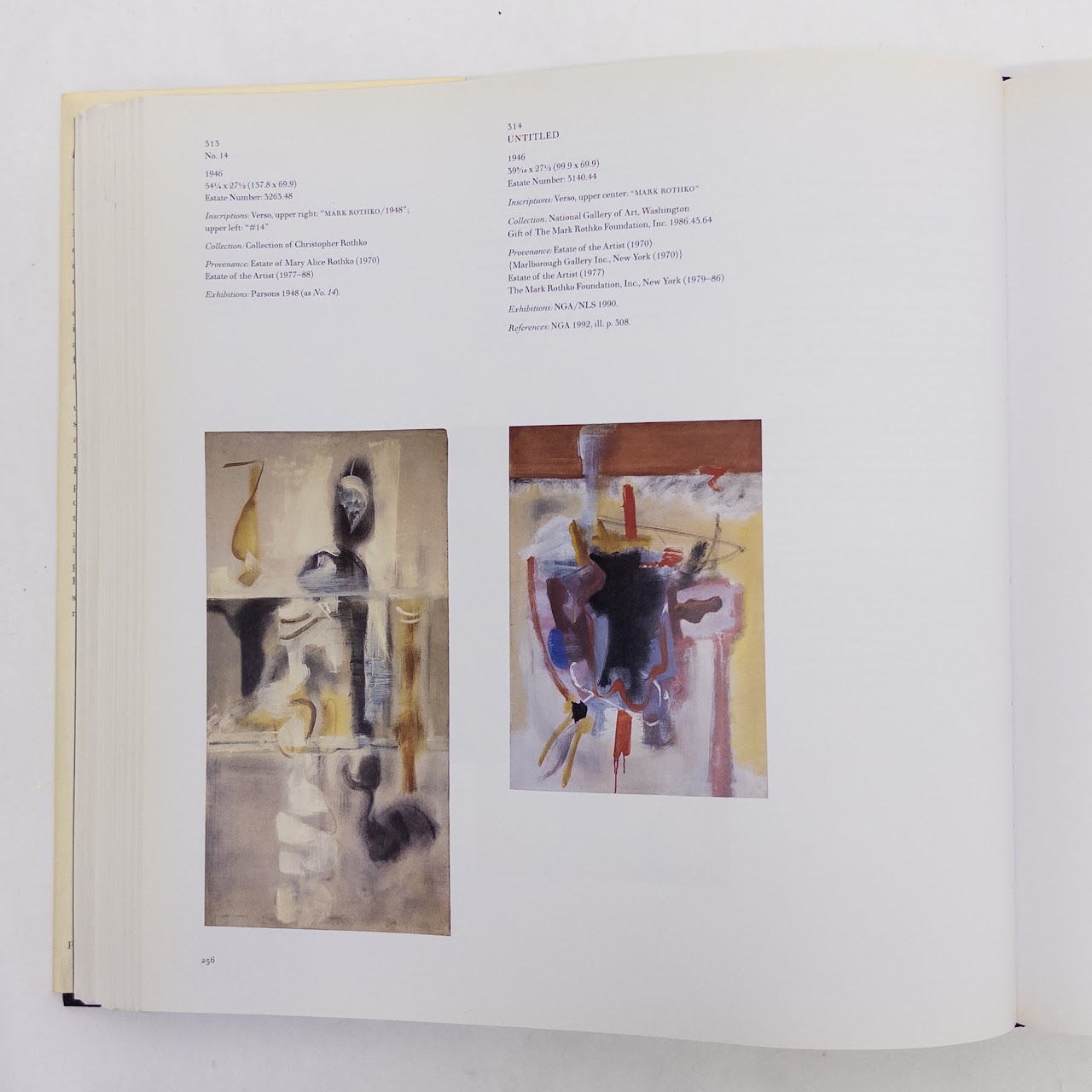 David Anfam, 'Mark Rothko The Works On Canvas' Catalogue  Raisonne