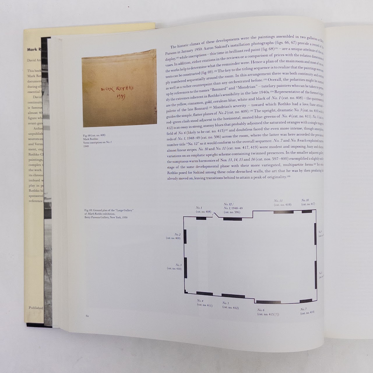 David Anfam, 'Mark Rothko The Works On Canvas' Catalogue  Raisonne