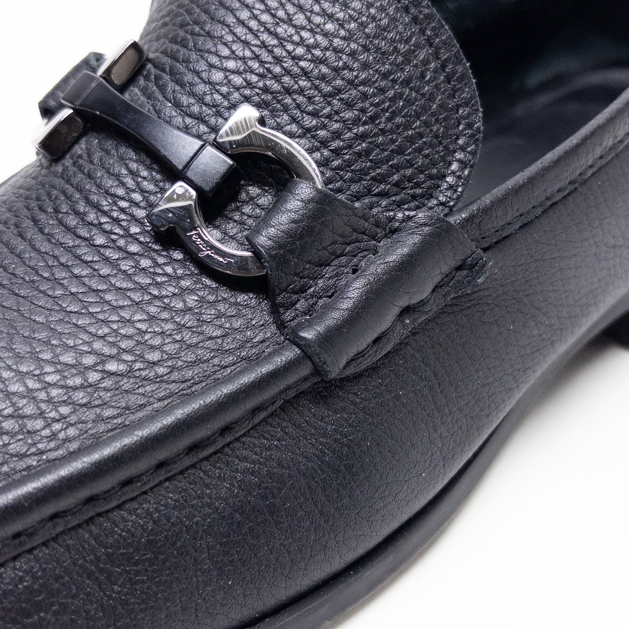 Salvatore Ferragamo Grandioso Gancini Bit Loafers