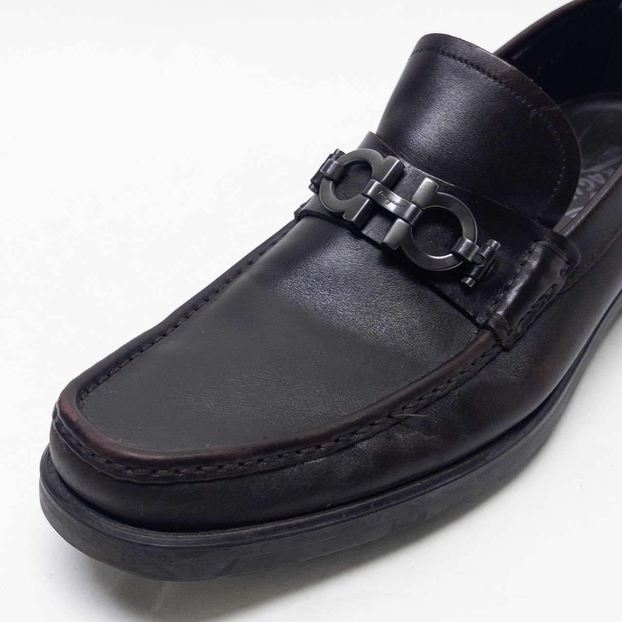 Salvatore Ferragamo Master Lug Sole Loafers