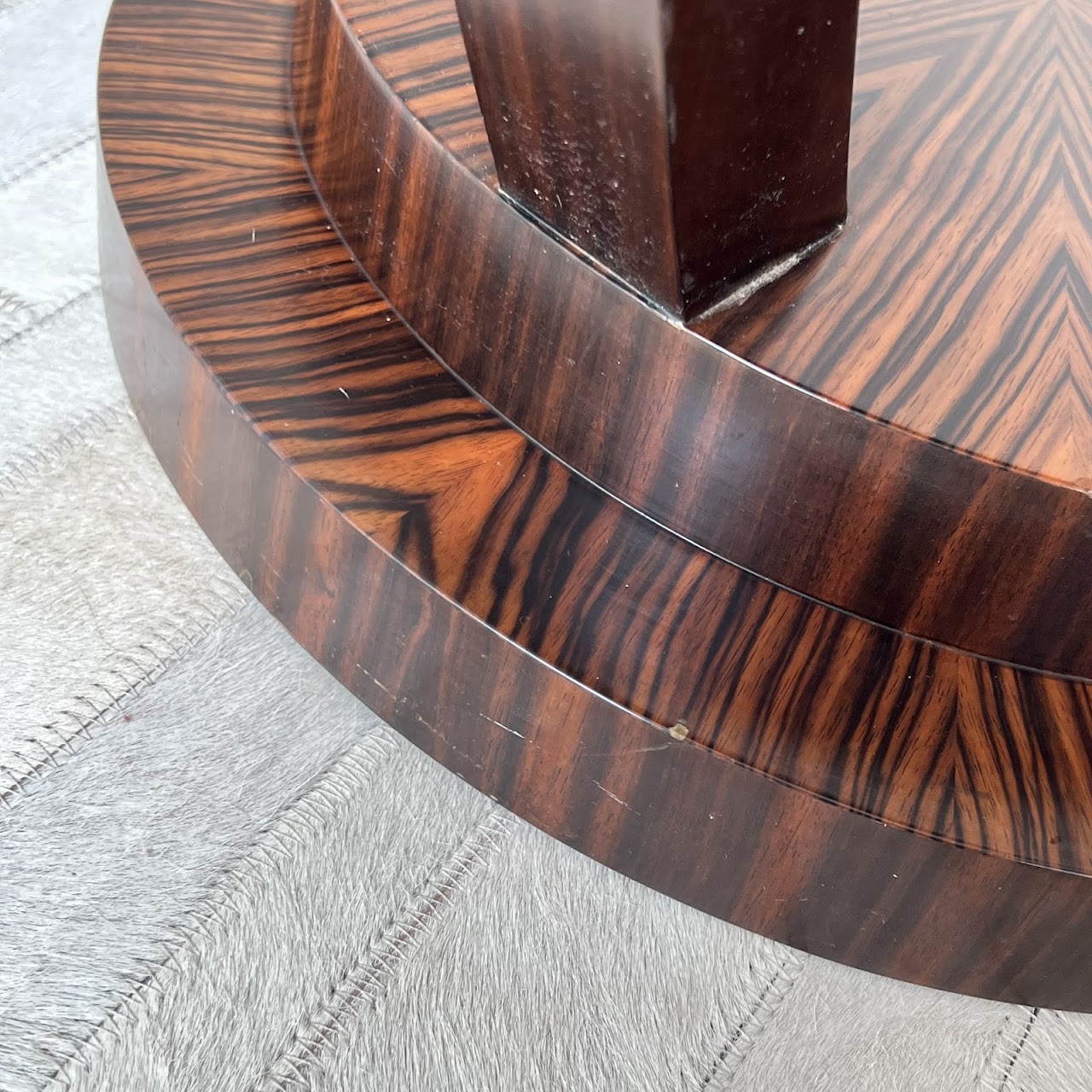 Art Deco Style Macassar Ebony Gueridon