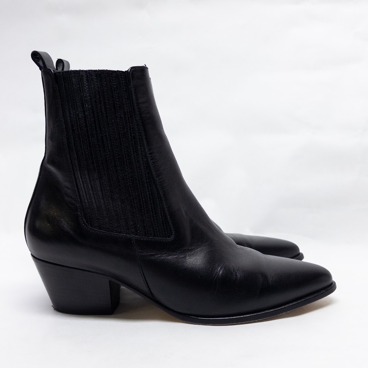 Sandro Leather Ankle Boots