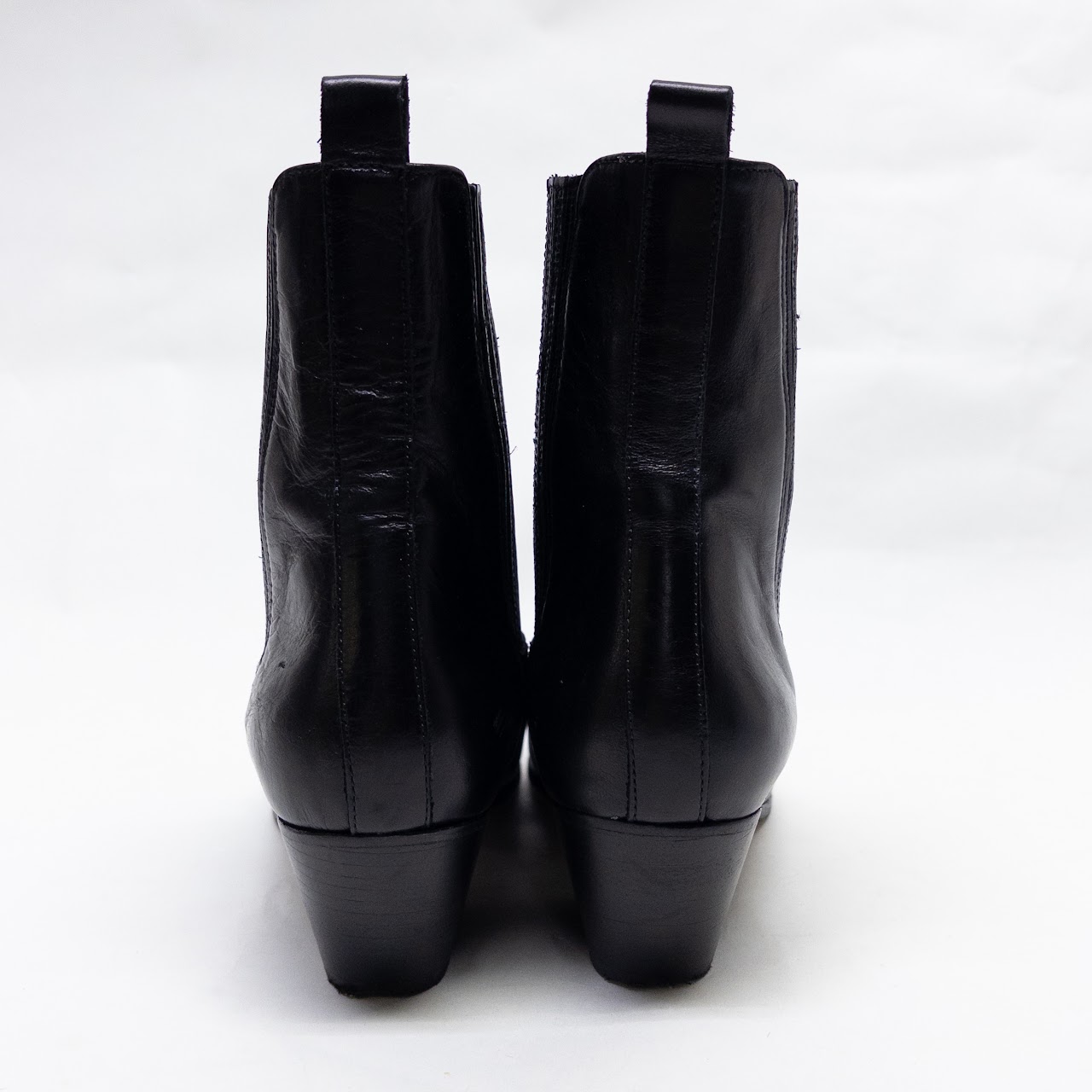 Sandro Leather Ankle Boots