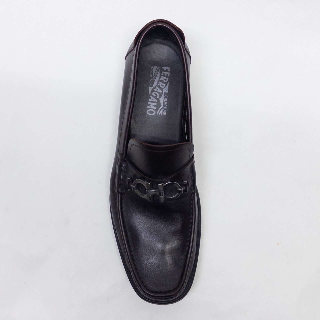 Salvatore Ferragamo Master Lug Sole Loafers