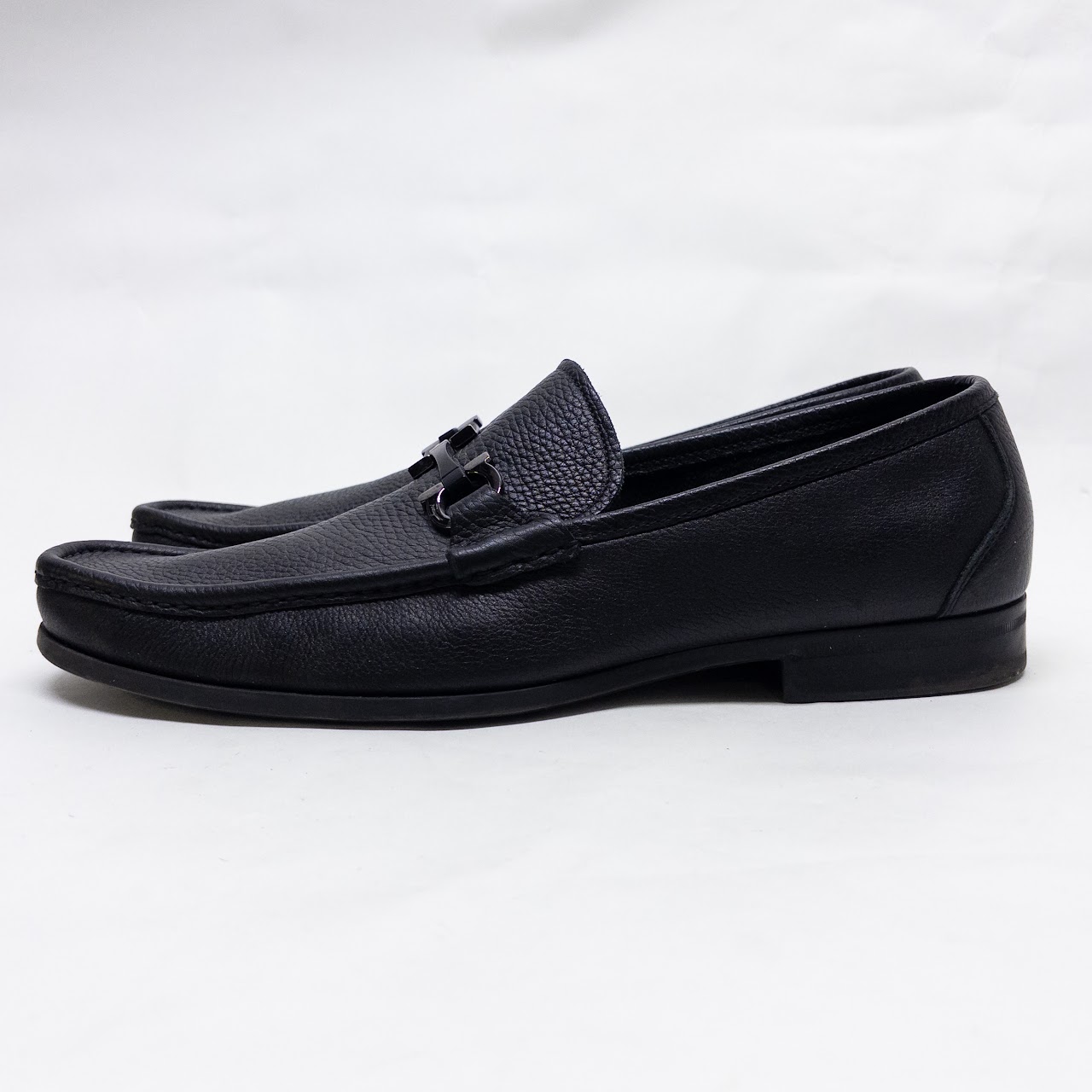 Salvatore Ferragamo Grandioso Gancini Bit Loafers