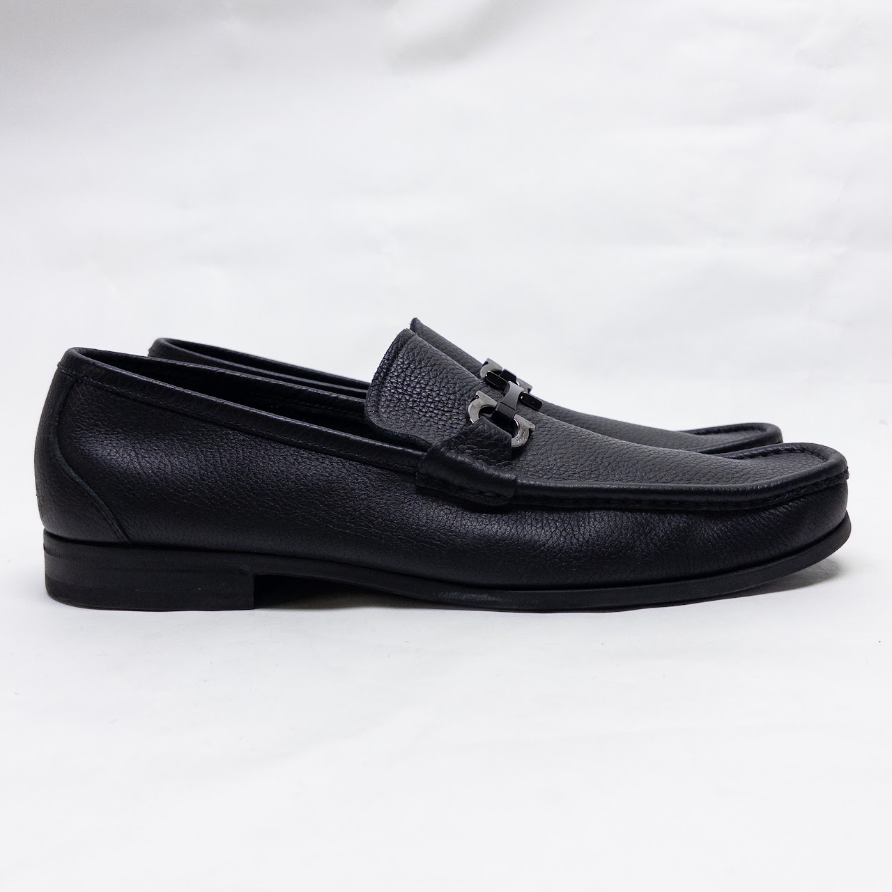 Salvatore Ferragamo Grandioso Gancini Bit Loafers