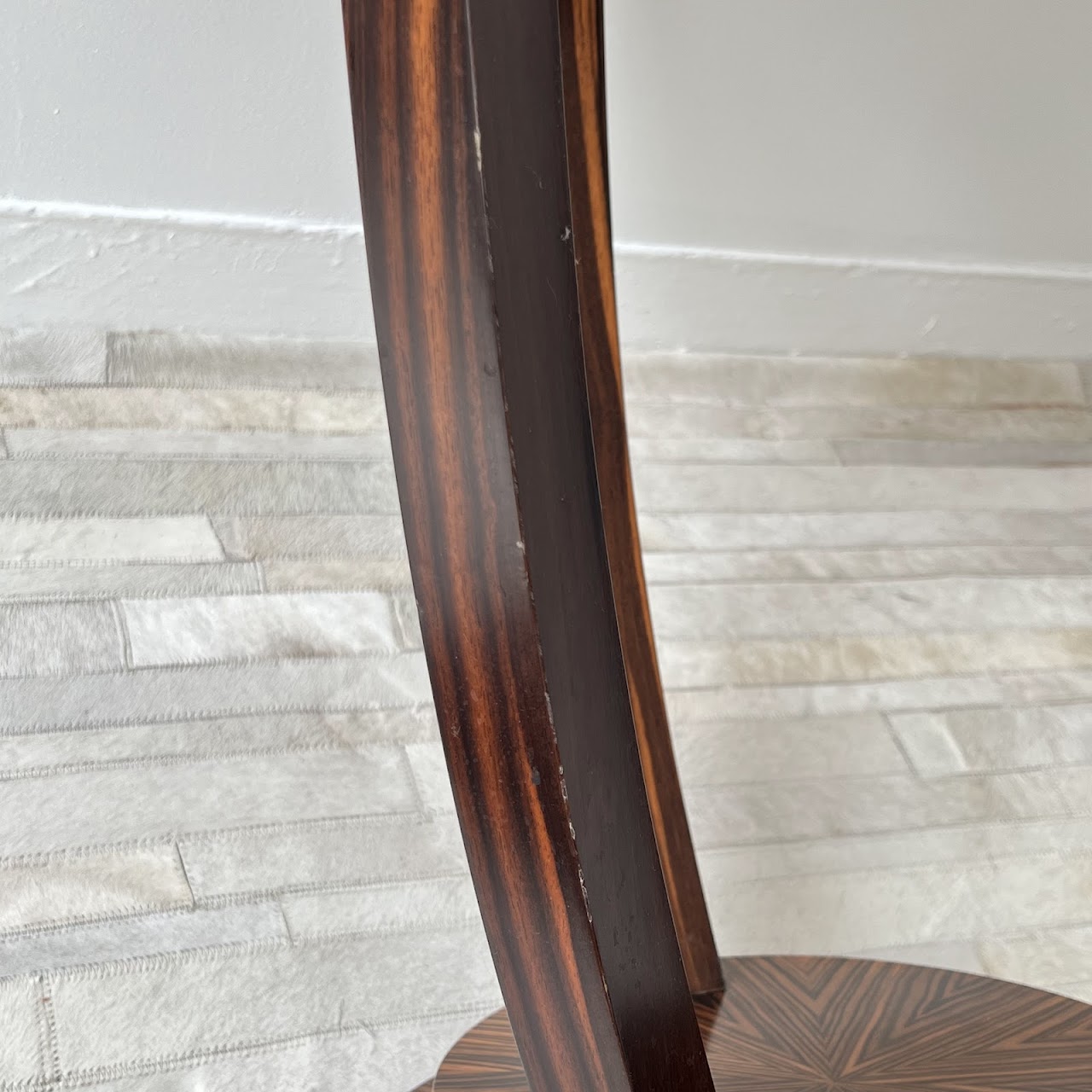 Art Deco Style Macassar Ebony Gueridon