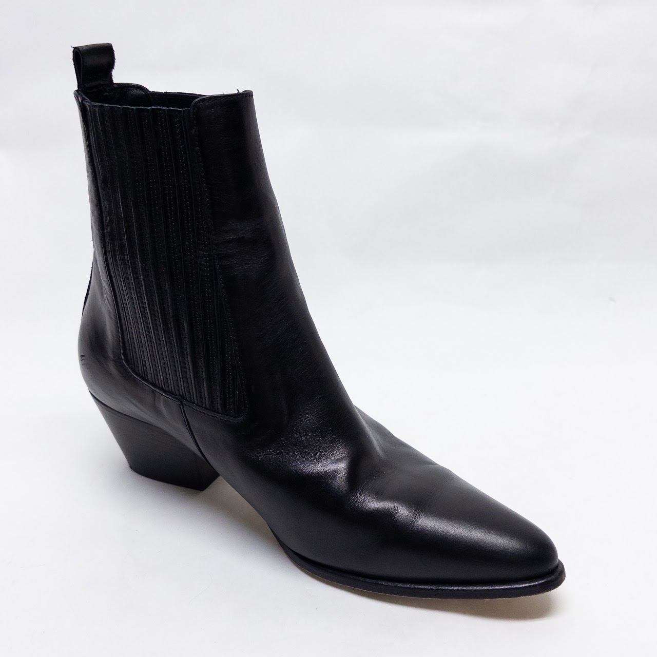 Sandro Leather Ankle Boots