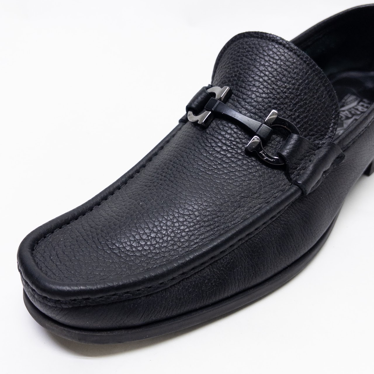 Salvatore Ferragamo Grandioso Gancini Bit Loafers